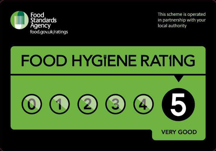 Food Hygiene 5-Star Rating